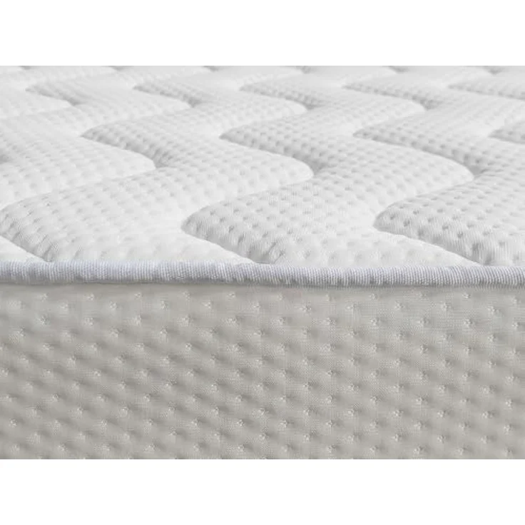 Vente-unique - PARTY Matratze Stoff Weiß - B 140 cm x H 12 cm x L 190 cm – Bild 6