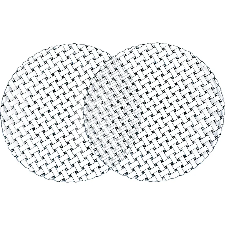 NACHTMANN 89994 BOSSA NOVA Platzteller 32 cm ohne Fahne 2er Set