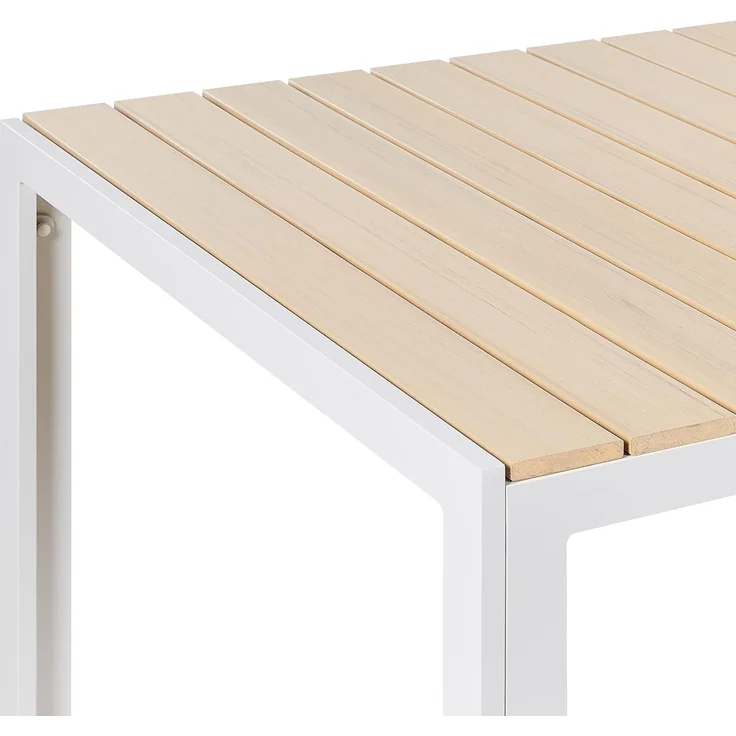 Gartentisch Kunststoff Beige COMO – Bild 5
