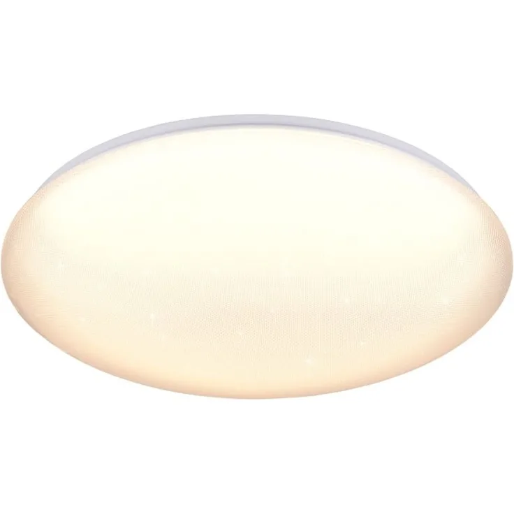 Reality LED-Deckenleuchte Leno Ø40,5 cm weiß dimmbar
