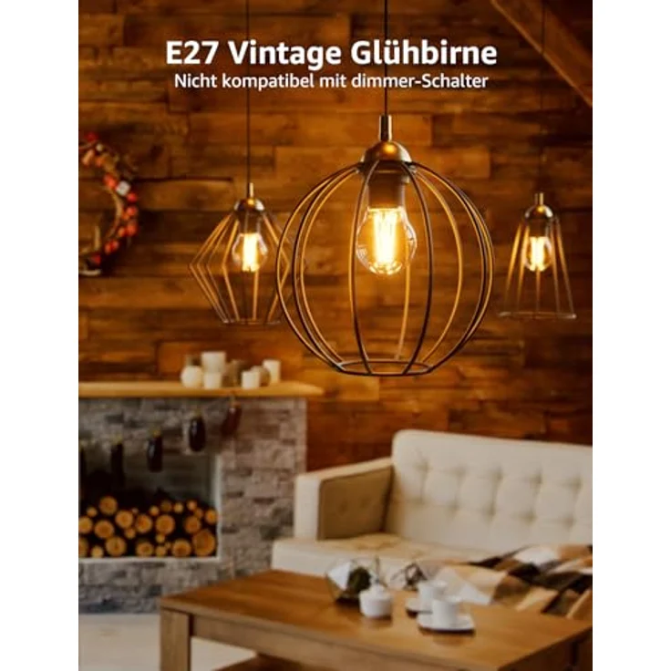 Lepro Energieklasse A E27 LED Warmweiss, 2.2W 470 Lumen Glühbirne E27, Nicht Dimmbar, G45 Led Birne, 2700 Kelvin Warmweiß, 300° Abstrahlwinkel Energiesparlampe, ersetzt 40W Leuchtmittel, 4 Stück – Bild 9