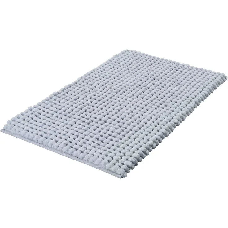 Kleine Wolke Badematte Celine, Höhe 40 mm, rutschhemmend beschichtet, fußbodenheizungsgeeignet, Baumwolle, Viskose, quadratisch, Badteppich, Uni Farben, waschbar