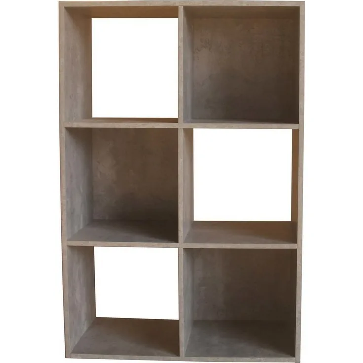 HTI-Line Bücherregal Regal Thekla 6090, Stück 1-tlg, Standregal Bücherregal Raumteiler 6 Regalfächer