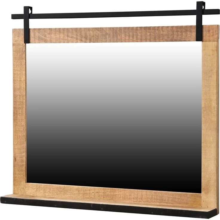 Badspiegel 70x78cm 'Lena' Mango & Eisen – Bild 3