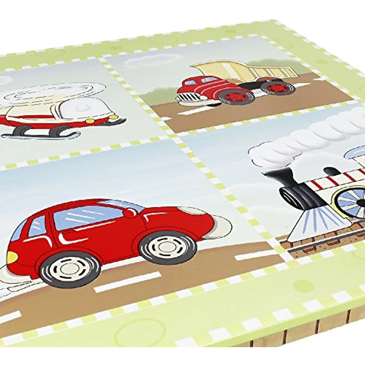Fantasy Fields Children's Wooden Transportation Tisch & 2 Stühle-Set W-9946 – Bild 2