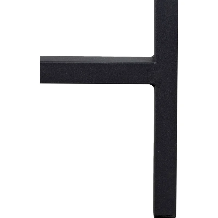 Carryhome 'CÄSAR' Schreibtisch, MDF Melamin schwarz, 140 x 75 x 70 cm, inklusive Ablagefach – Bild 3
