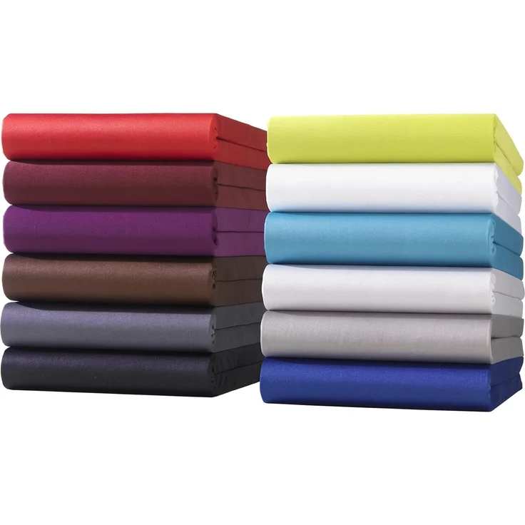 Hometex Premium Textiles Spannbettlaken Mikrofaser Spannbettlaken, In vielen Größen und Farben