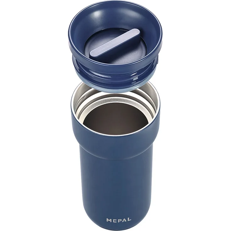 Mepal 'Ellipse' Thermobecher, Edelstahl, nordic denim, 375 ml – Bild 2