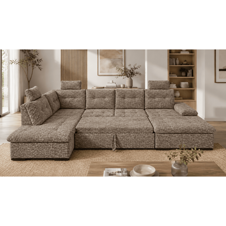 Wohnlandschaft Ronda Ed Exciting Design mit Schlaffunktion – Bild 4