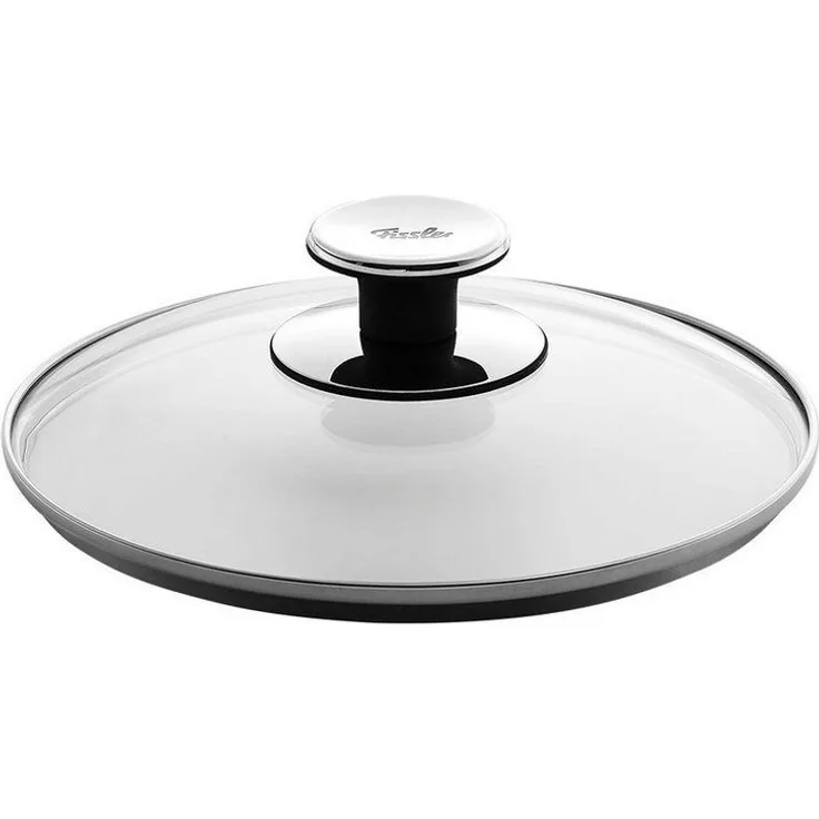 Fissler Glasdeckel 28 cm, Topfdeckel, Ersatzdeckel, Glas transparent, 001-104-28-200