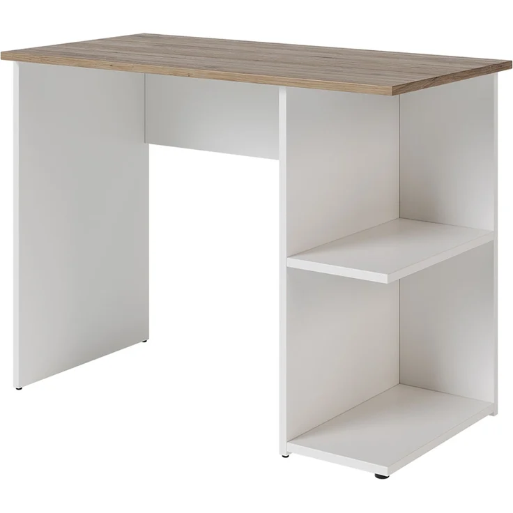 Schreibtisch Simple Weiß/Artisan 100 x 50 cm Vicco – Bild 1