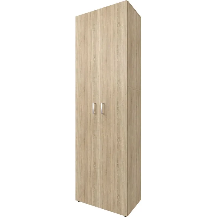 Aktenschrank >Trio< in Sonoma-Eiche - 57x186,5x34,5cm (BxHxT)