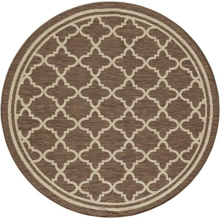 Vimoda Outdoorteppich Teppich Balkon Läufer Terrase, Rechteckig, Höhe: 5 mm, In & Outdoor Teppichfür Küche, Balkon, Flur, Terrasse, Raute Muster – Bild 4