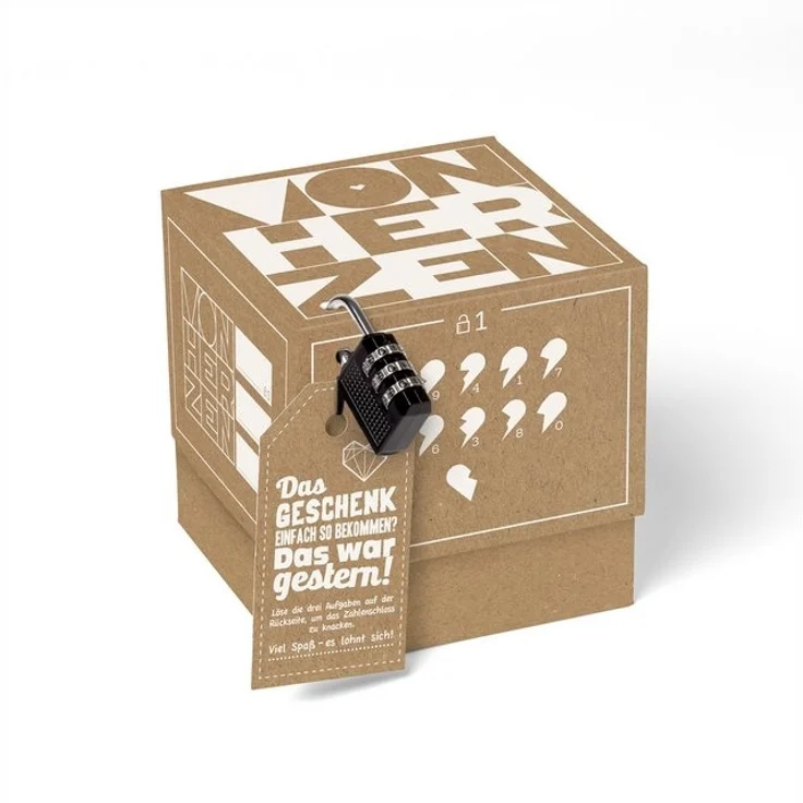 SURPRISA Geschenkbox Geschenke als Rätsel individuelle Geldgeschenke, Personalisierte Geschenkideen / Das Geschenk einfach so - war gestern! – Bild 2