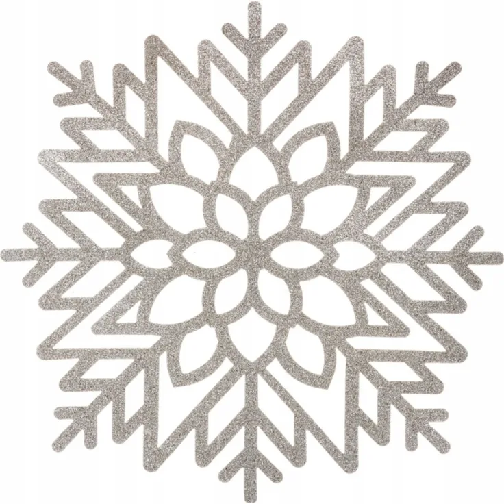Fééric Lights and Christmas - Tischunterlage mit Glitzer SNOWFLAKE