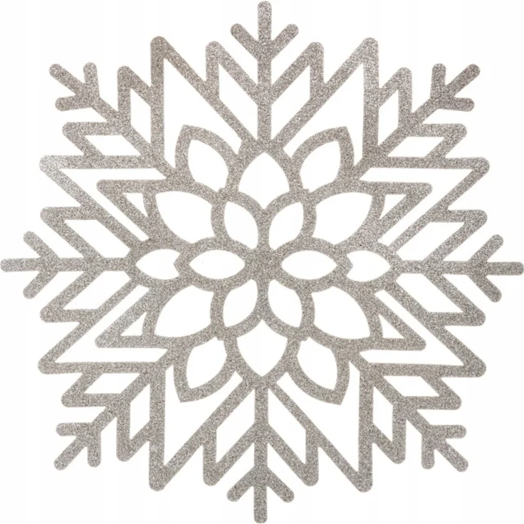 Fééric Lights and Christmas - Tischunterlage mit Glitzer SNOWFLAKE