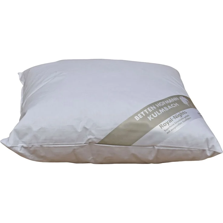 Betten Hofmann Daunenkissen Kopfkissen 40x40 150 g neue Daunen Kleinkissen Kuschelkissen prall – Bild 2
