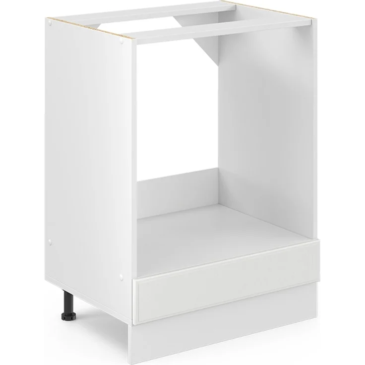 Küchenfront R-Line Weiß Landhaus 59.6 x 11.2 cm Möbelfront für den Herdumbauschrank Vicco – Bild 5