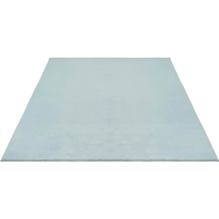 the carpet Relax kuscheliger Kurzflor Teppich, Anti-Rutsch Unterseite, Waschbar bis 30 Grad, Super Soft, Felloptik, Blau, 200x280 cm – Bild 4