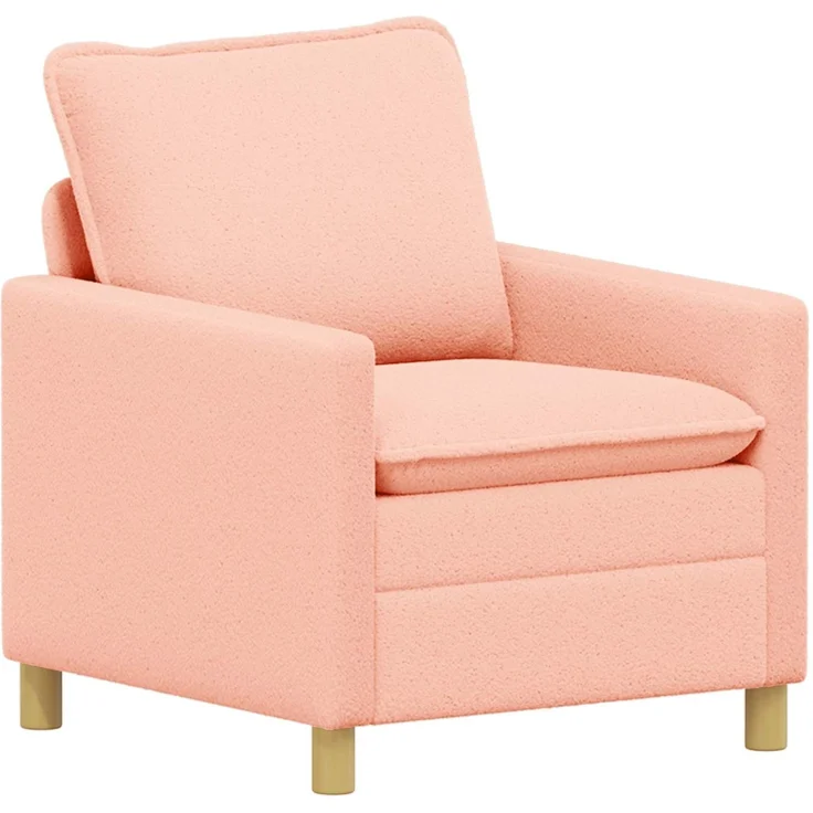 vidaXL Sofa Set 2 stk. Rosa Stoff 3417037 – Bild 3