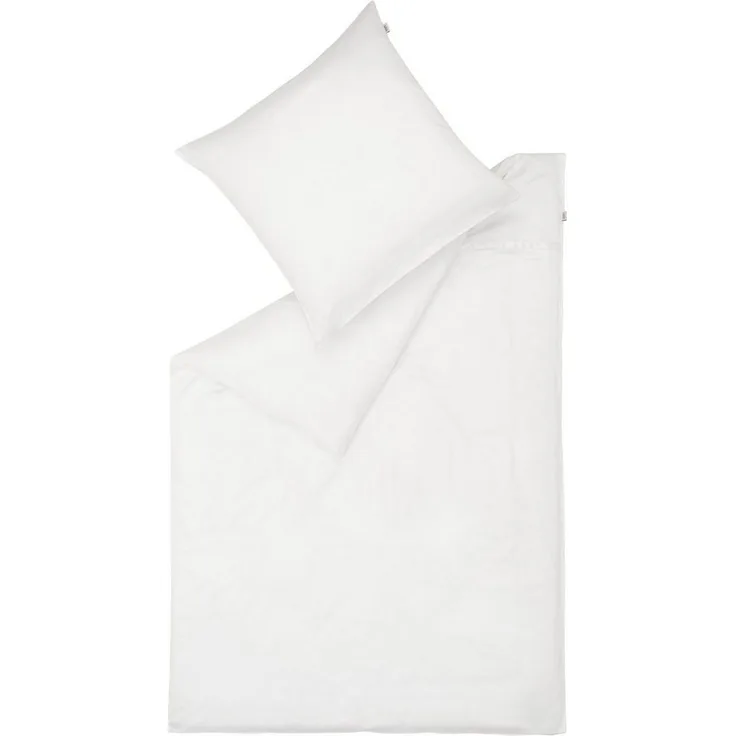 SCHÖNER WOHNEN-Kollektion Bettwäsche Pure in Gr. 135x200, 155x220 oder 200x200 cm, Satin, 2 teilig, Bettwäsche aus Baumwolle in Satin-Qualität, unifarbene Bettwäsche