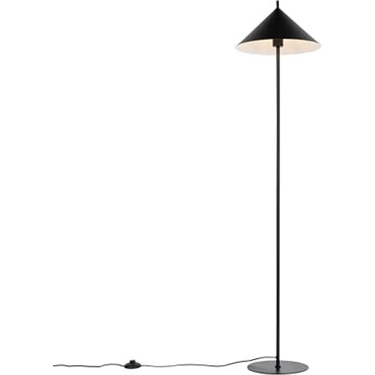 Qazqa Stehlampe Triangolo, ohne Leuchtmittel, E27, Schwarz, Design, Stahl, 1-flammig – Bild 1