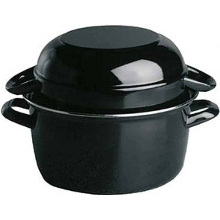 APS Kochtopf APS Muscheltopf, Emaille, Topf und Deckel mit Funktion – Bild 6