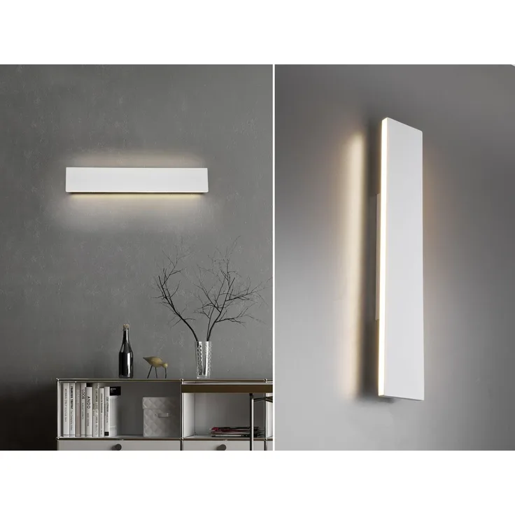 Trio Concha Wandleuchte, 9W, 3000K, 900lm, weiß (225174731)