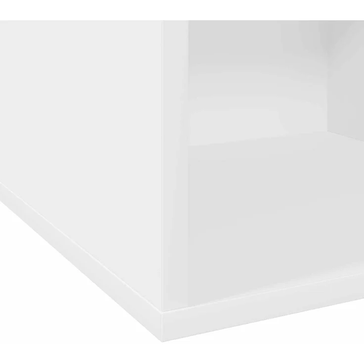 vidaXL Vinyl Album Box Weiß 37 x 36,5 x 38 cm Holzwerkstoff 8012842 – Bild 7