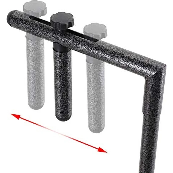BAKAJI Tisch für den Außenbereich, Balkon, zusammenklappbar, Metall und Polyrattan, Braun, Standard – Bild 6