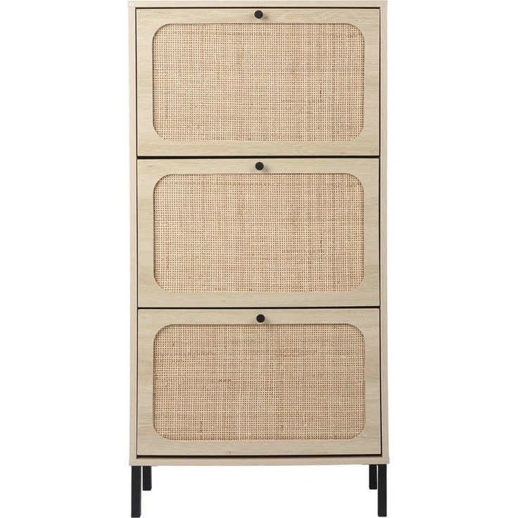 OKWISH Schuhschrank Schuhkipper Schubkastenkommode Schuhkarton (Eine dreifach-garderobe für gemischte und moderne schuhsohlen) – Bild 5