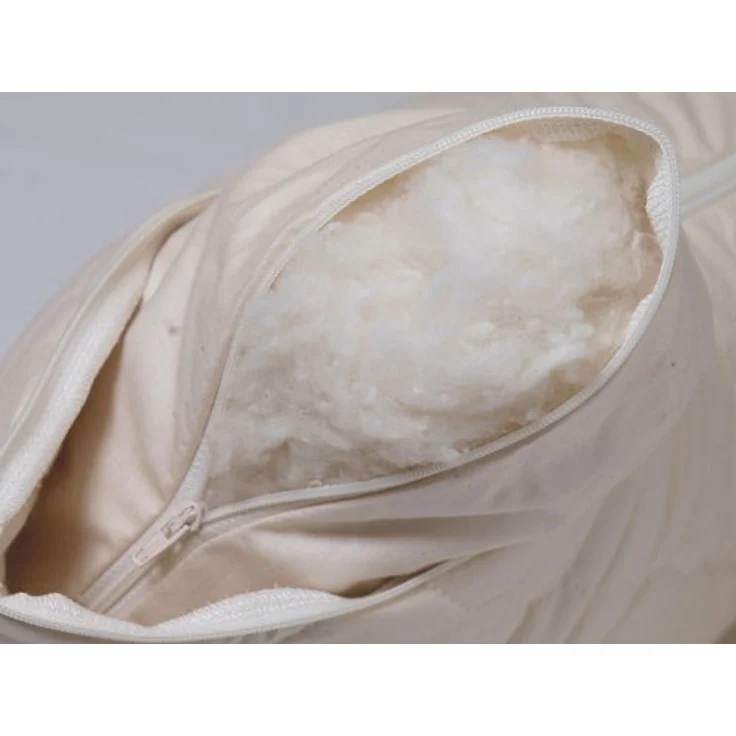Öko Planet Bio Baumwoll-Kissen 40x80 cm, Kopfkissen aus 100% Bio Baumwolle, Bezug waschbar – Bild 2