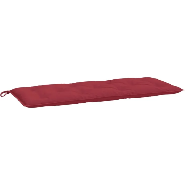 vidaXL Gartenbank-Auflagen 2 Stk. Weinrot 120x50x7 cm Oxford-Gewebe 361687 – Bild 3