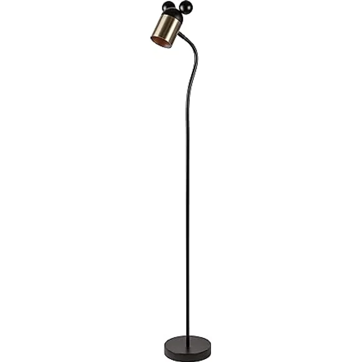 GTV Stehleuchte GTV Mouse LP-MOUS-11-DEC Stehleuchte 1x25W E27 schwarz/gold – Bild 2