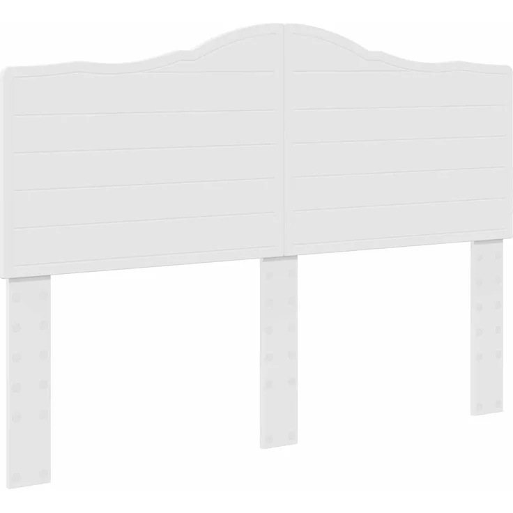 vidaXL Aufbewahrungsbett mit Kopfteil Weiß 160 x 200 cm Holzwerkstoff 3413485 – Bild 6