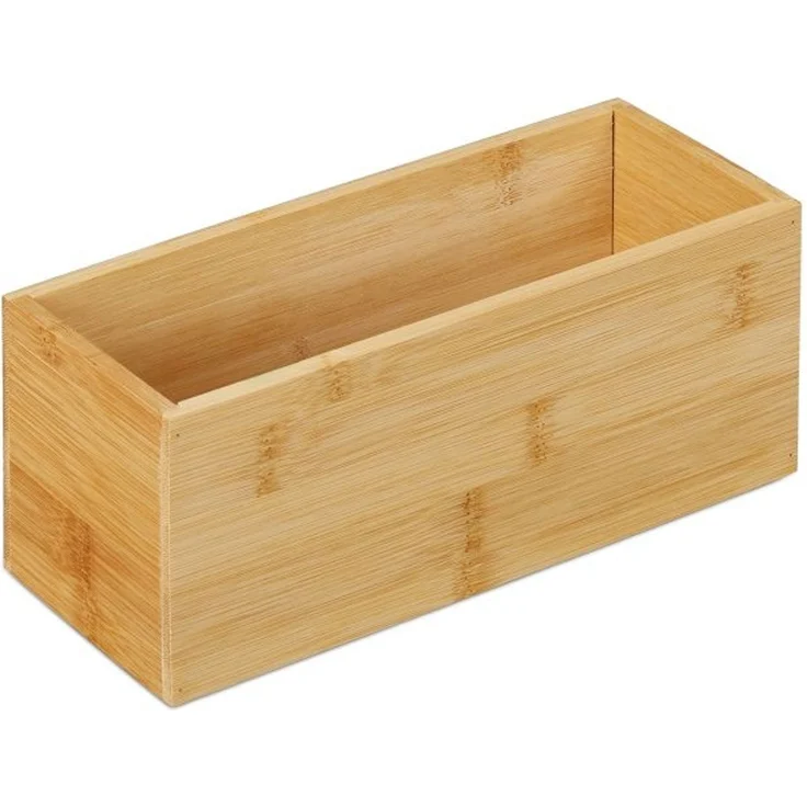 Relaxdays Ordnungsbox aus Bambus – Bild 8