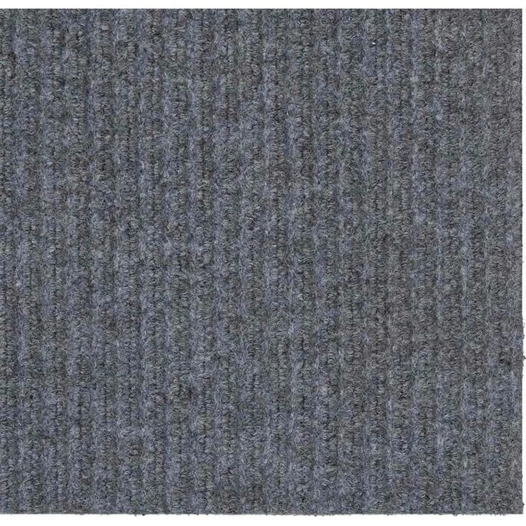 vidaXL Teppichläufer Hellgrau 80 x 200 cm Stoff 42011428 – Bild 4