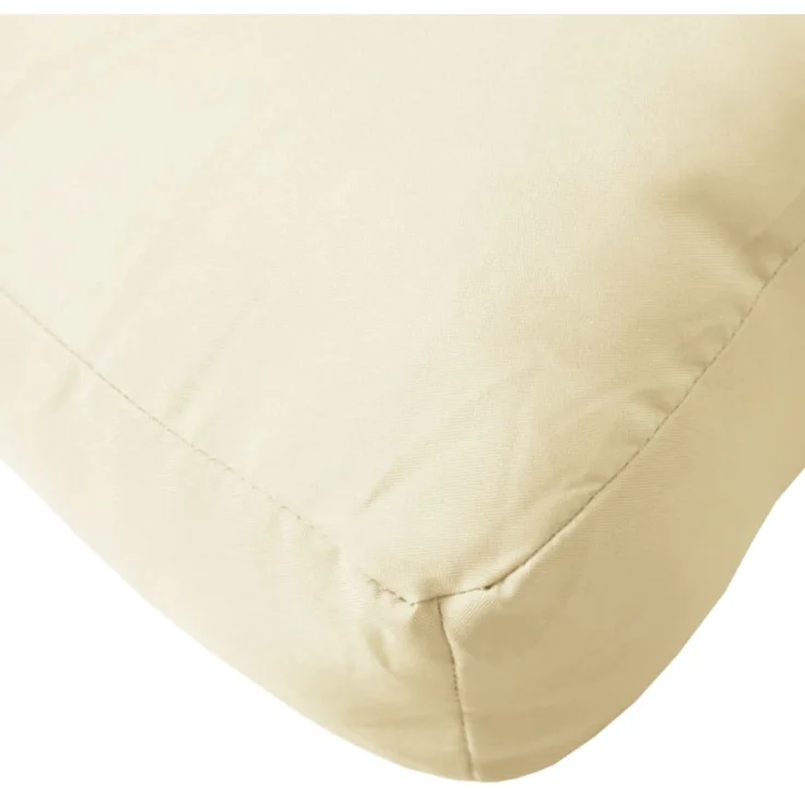 vidaXL Palettenkissen 2-tlg. Cremeweiß Oxford-Gewebe 361756 – Bild 7