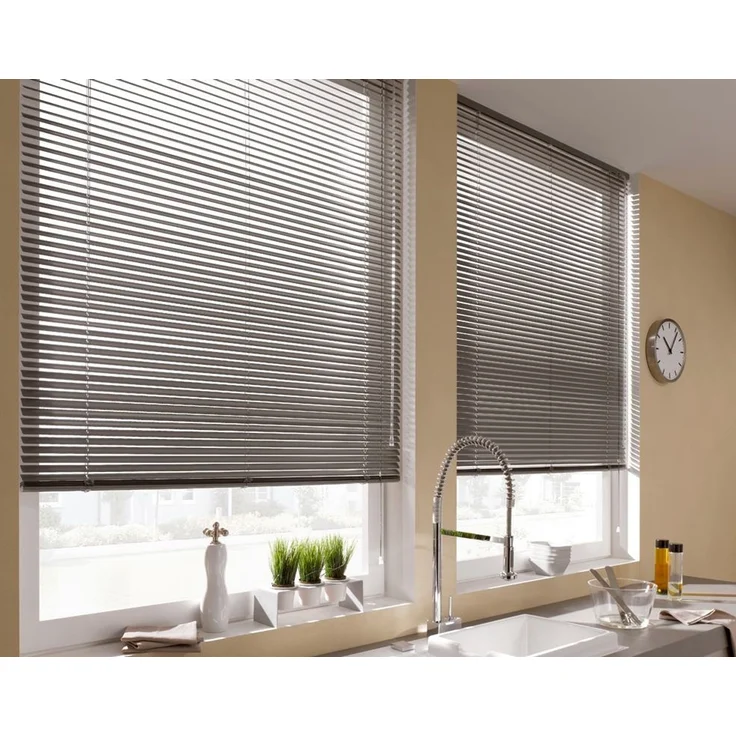 Gardinia Alu Jalousie silber, 60 x 175 cm – Bild 1