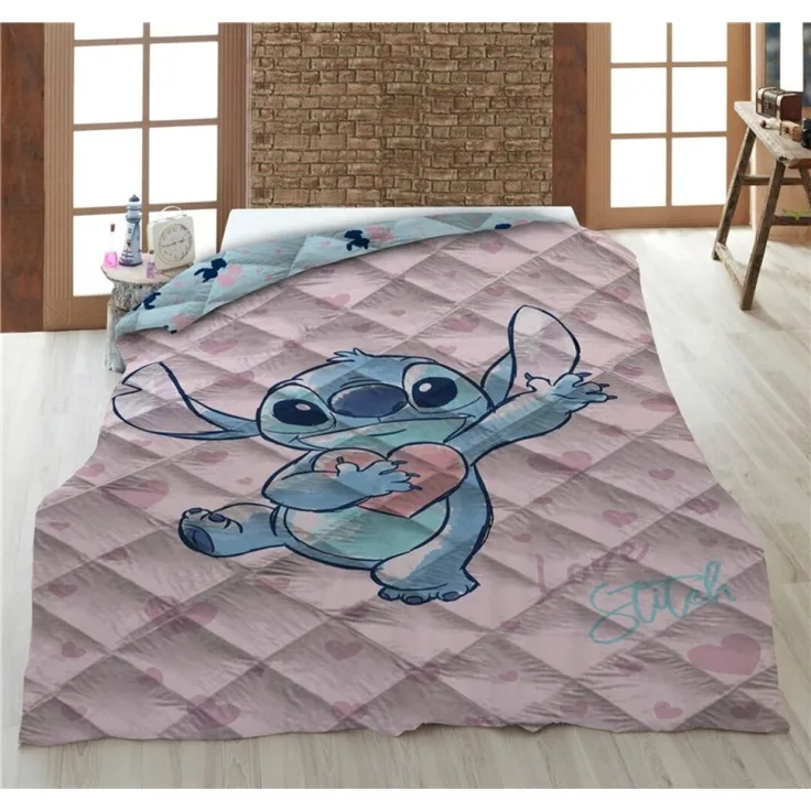 Disney Lilo & Stich Bettdeckenbezug 140 × 200 cm Schlafzimmer und Kinderzimmer
