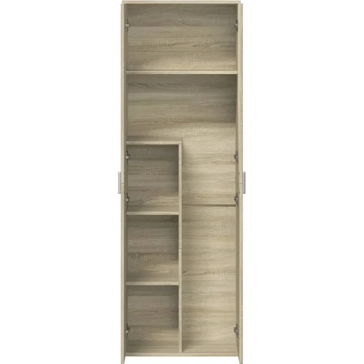 vidaXL Highboard Sonoma-Eiche 60x35x180 cm Holzwerkstoff 3276667 – Bild 7