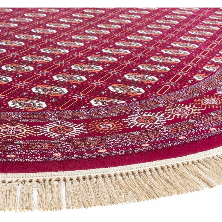 Orientteppich »Buchara« 350 x 250 cm - weinrot – Bild 5