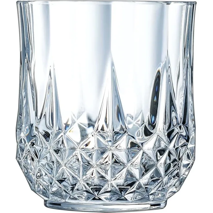 Becher Cristal D’Arques Paris Longchamp Durchsichtig Glas (320 Ml) (Pack 6X)