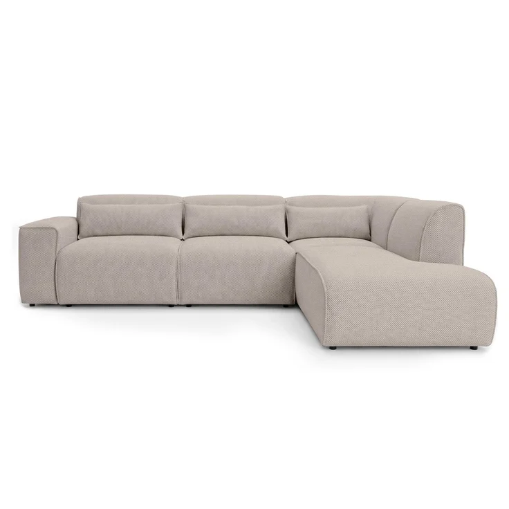 AX LIVING Wohnlandschaft mit Schlaffunktion Ruyam Sofa Creme R – Bild 5
