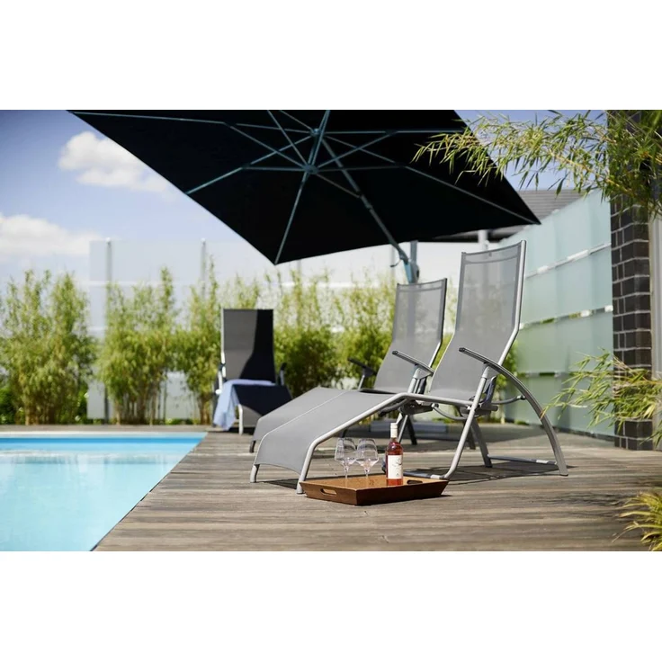 Kettler Tampa Bäderliege - anthrazit / anthrazit – Bild 5