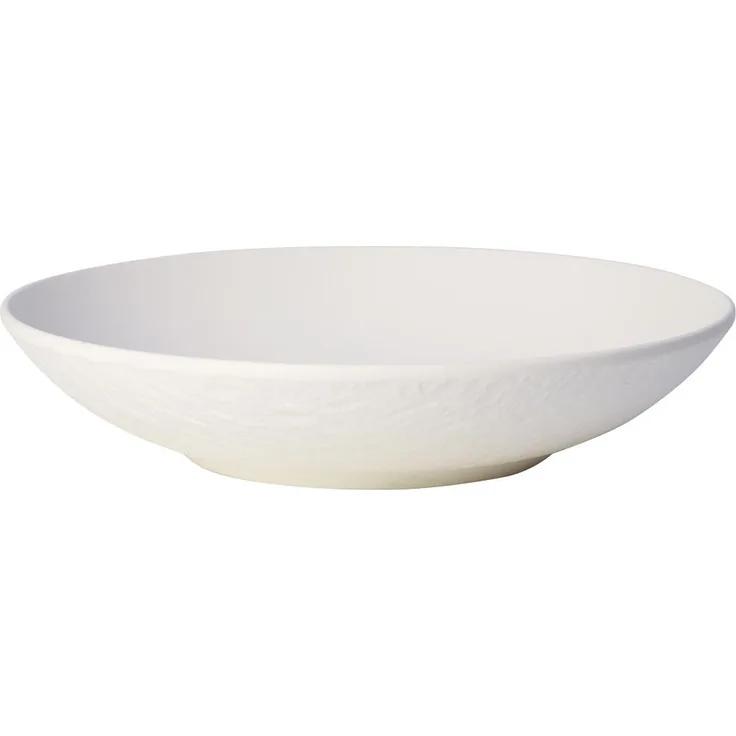 Villeroy & Boch Manufacture Rock Blanc Schale flach ø 23,5 cm - DS