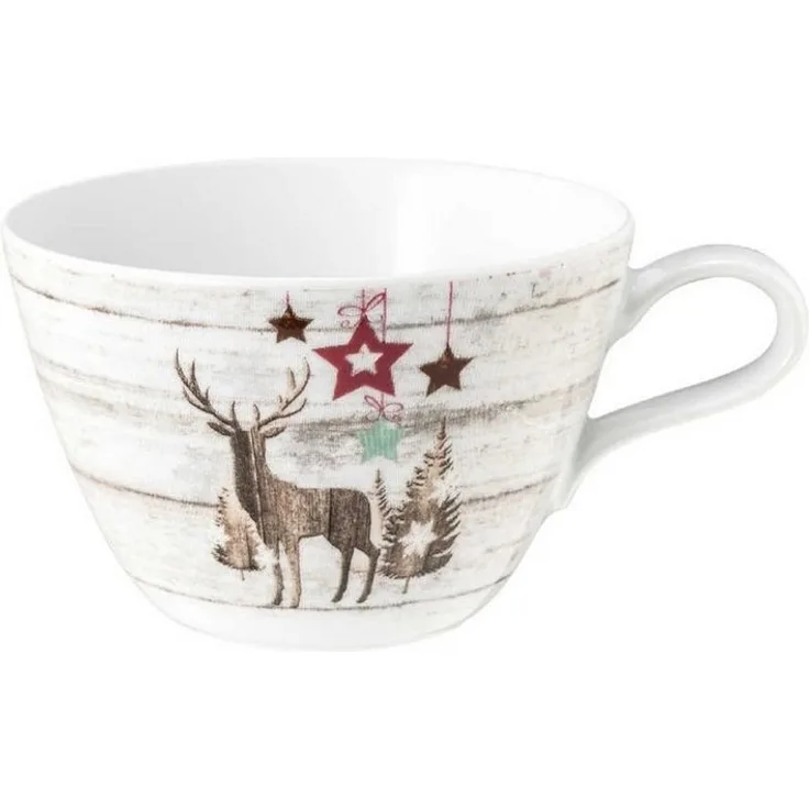 Weihnachtsgeschirr Life Christmas - Milchkaffee-Tasse Life Christmas