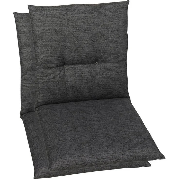 GO-DE Sitzauflage, (Spar-Set, 2 St), Maße ca.: 48 cm x 98 cm x 5 cm