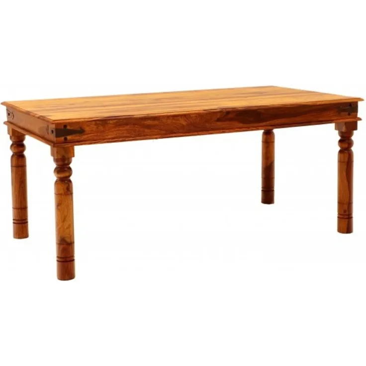 Esstisch Jali 200x90 aus indischem Sheesham-Massivholz