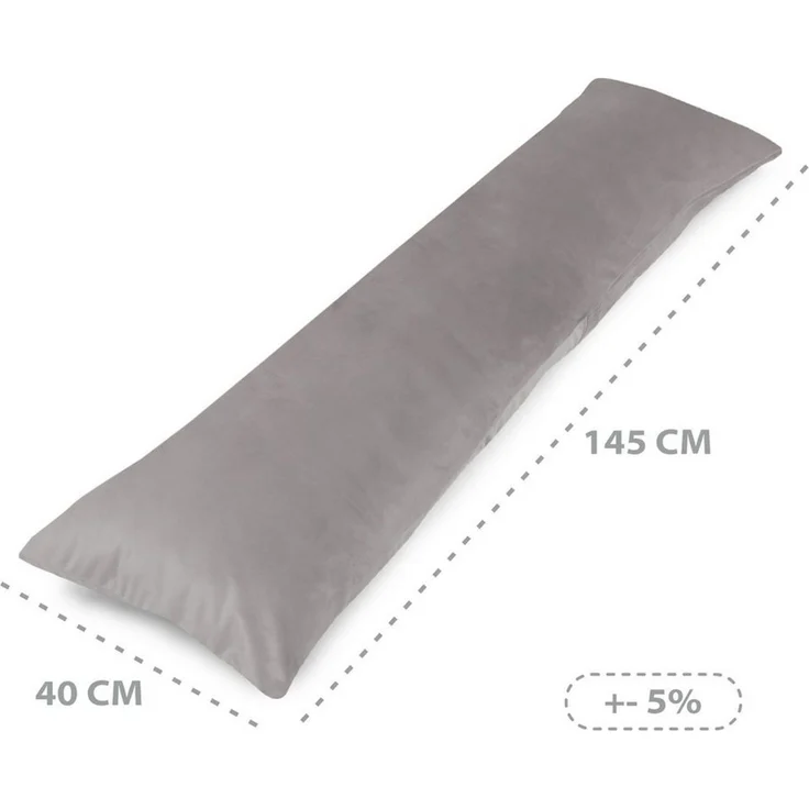 Totsy Baby Seitenschläferkissen Schwangerschaftskissen 40x145 cm - Kuschelkissen Schlafkissen – Bild 2